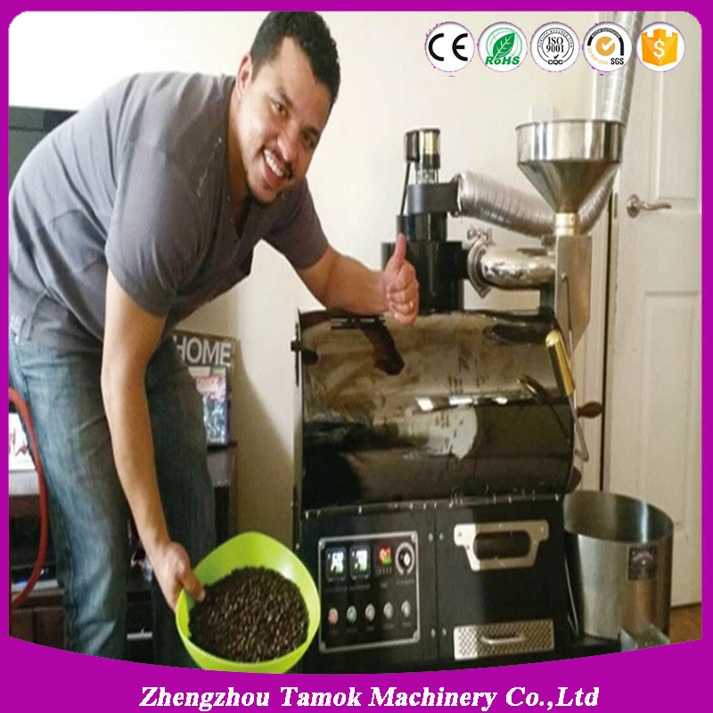 5kg Gas Heating Coffee Roaster with Data Logger Function