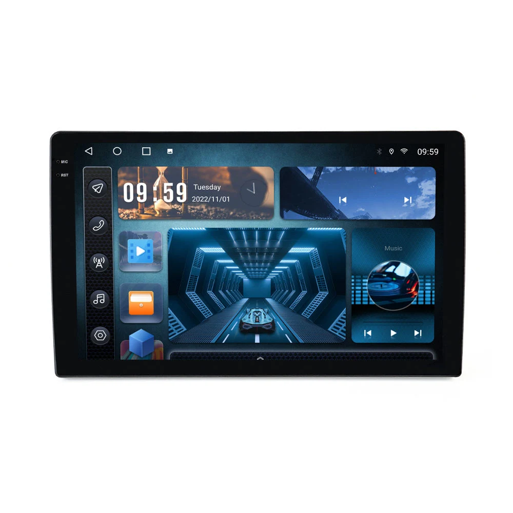 شاشة تعمل باللمس بنظام Android راديو ستريو 10.36 بوصة 2K سيارة فيديو Android Auto Car DVD Player مع صوت جيد