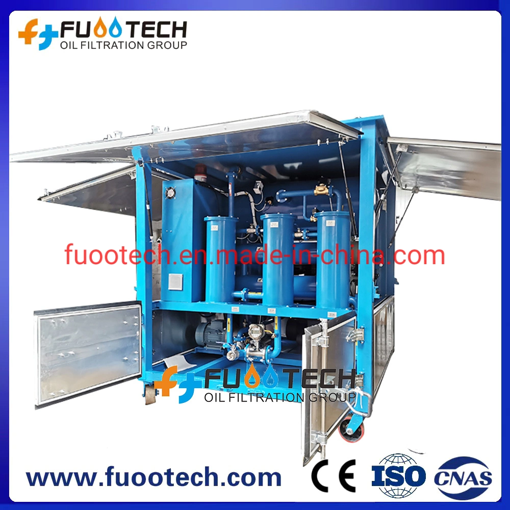 Good Quality Electric Purification Insulating Oil Treatment Plant Purification Machine