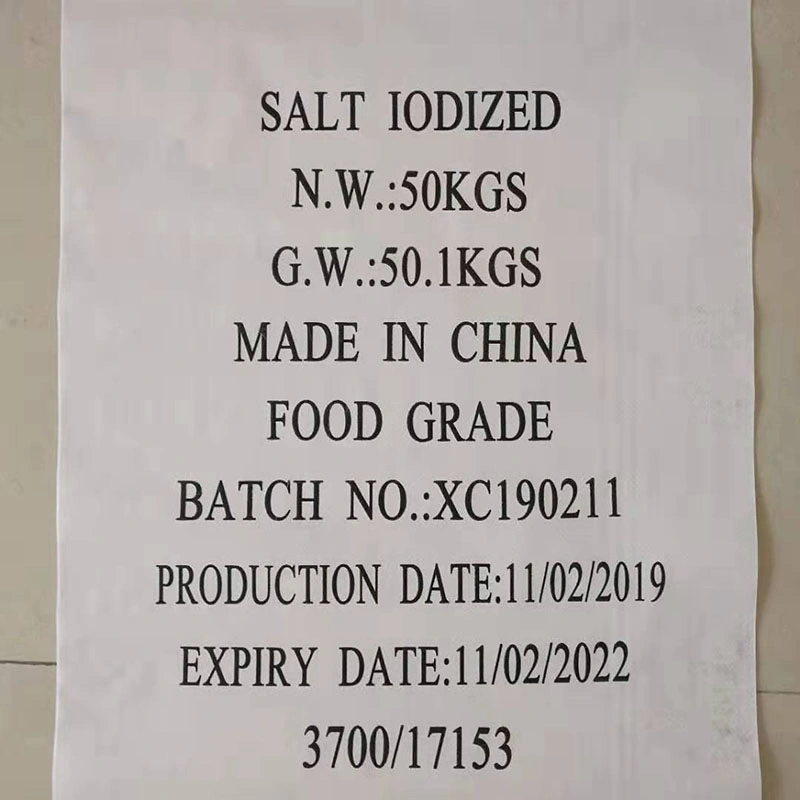 99% Food Grade Quality Refined Pdv Iodized/Non-Iodized Salt for Human Consumption