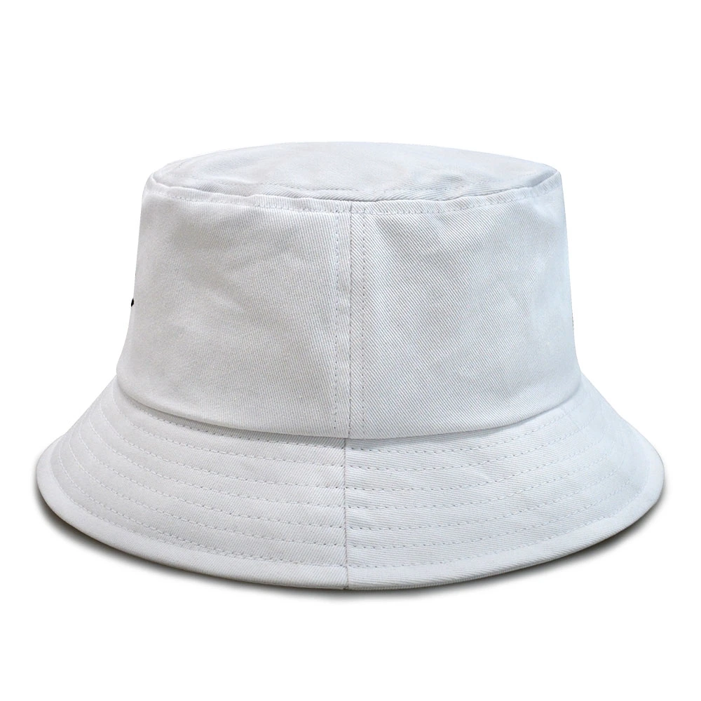 Wholesale/Supplier 100%Cotton White Bucket Caps Custom Embroidery Fisher Hats Wholesale/Supplier Bucket Hats