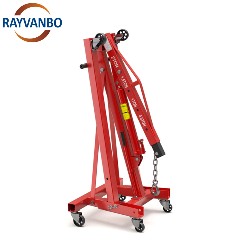 1 Ton 2 Ton 3 Ton Customized Colors Hydraulic Manual Shop Car Hoist Engine Crane Lifting Jack