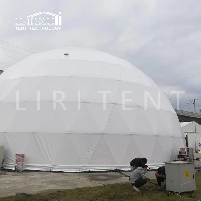 Giant 30 Meter Half Sphere Dome Tent Structure