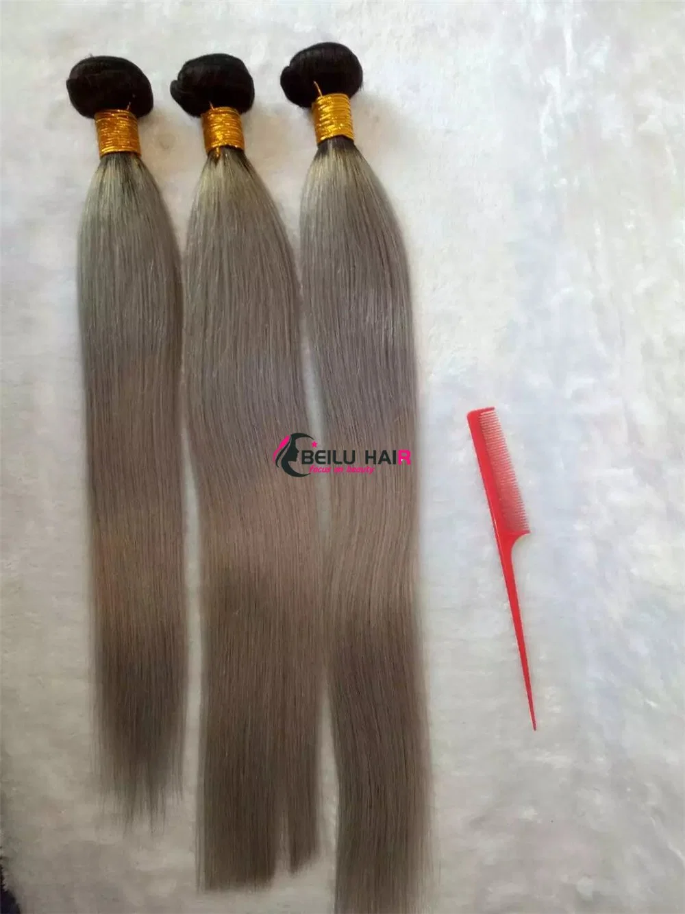 Wholesale/Supplier High quality/High cost performance  Raw Brazilian Cuticle Aligned Hair Weft