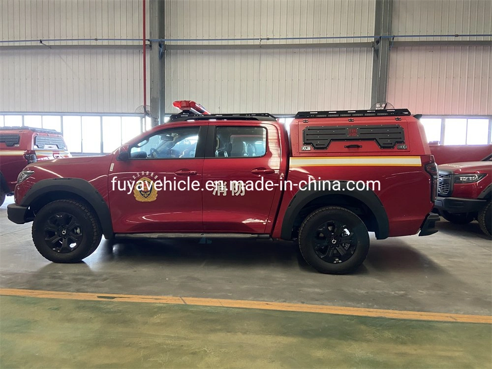 4X4 All Driven Mini 300 Liters I&prime; Suzu Pickup Forest Fire Fighting Truck