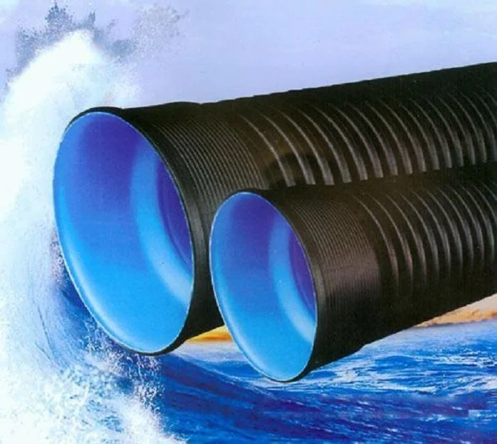 110-315 мм Пластиковая двойная стены гофрированная труба ， HDPE PP Pipe Make Machinery