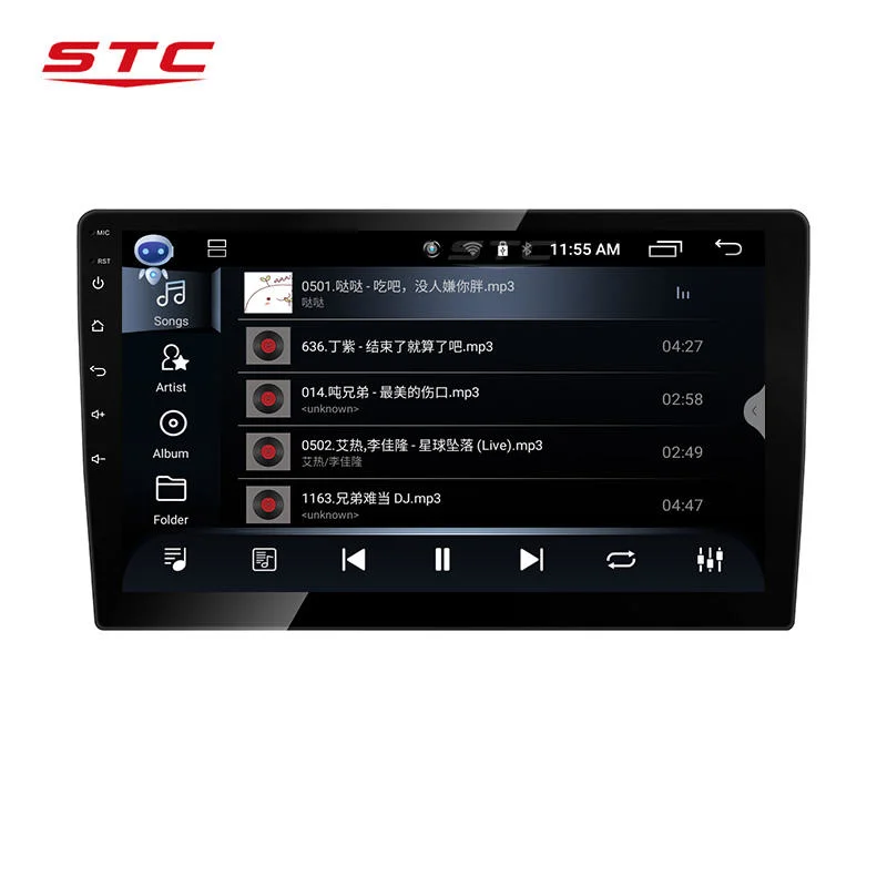 10 pulgadas Android coche estéreo Radio coche GPS y coche Android Player con Rearview Mirror Link Multimedia Player