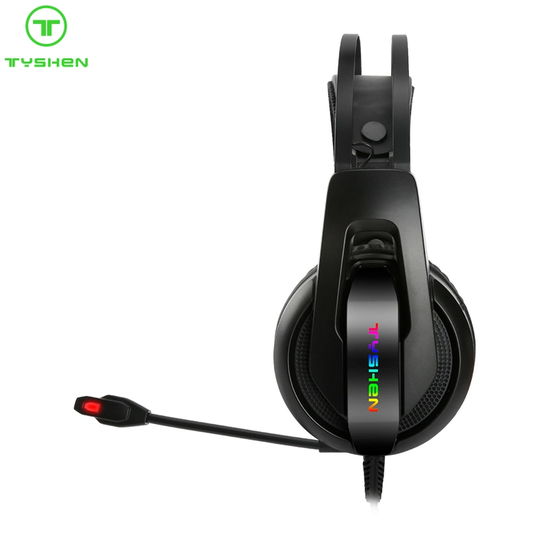 High-End RGB Gaming Headset, Compatible with Computer/Laptop/Cellphone/PS 4/xBox Slim/Switch