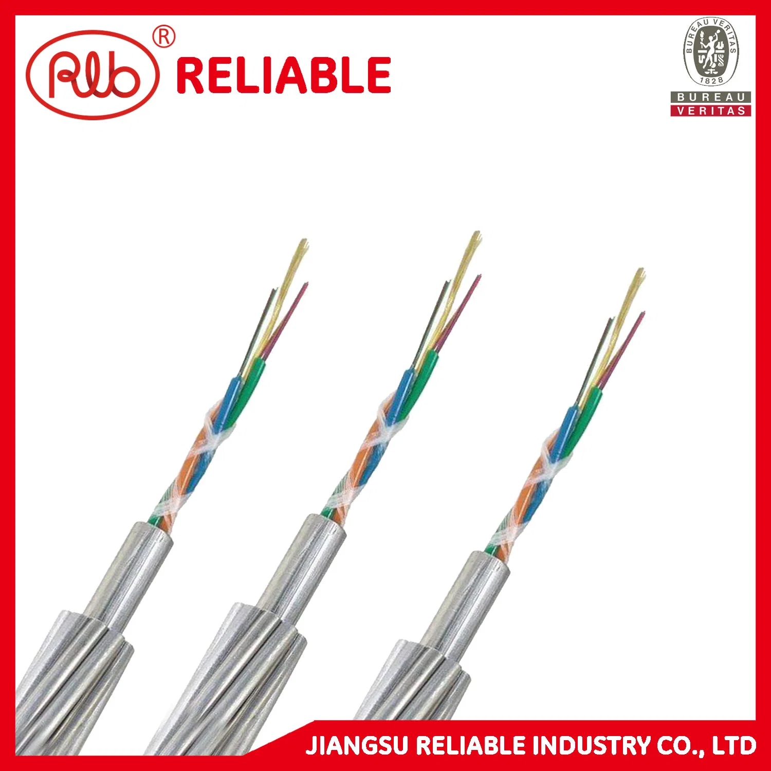 Aluminum Clad Stainless Steel Tube Opgw Communication Cable