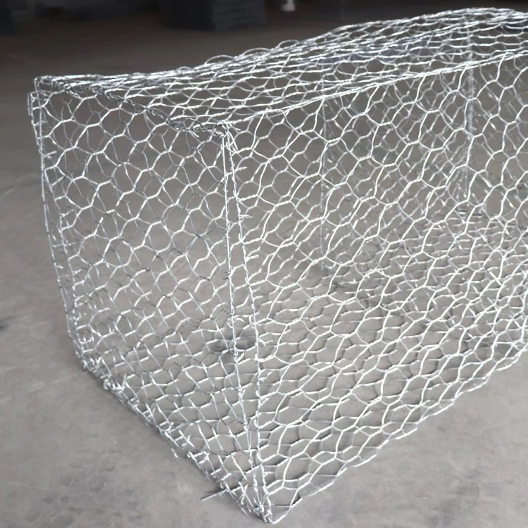 Cable hexagonal galvanizado/PVC caliente DIP pared de jaula de roca de malla Río colchón gabion Cages gabion Cajas gabion Cestas gabion pared Precio