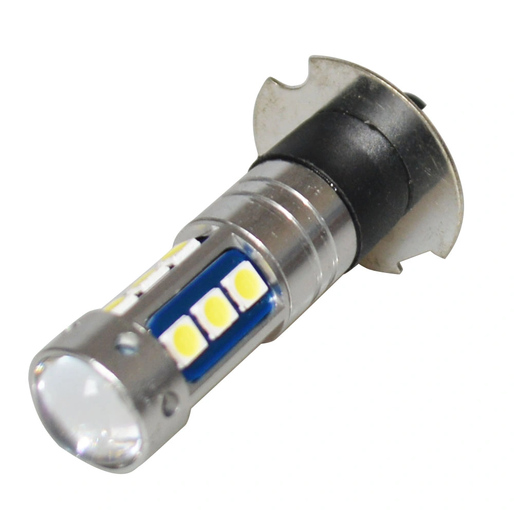 Nouvelle arrivée CE DC 12V Super Bright Auto LED Fog Light H3 15LEDs 15SMD 3030 Ampoule LED de voiture.