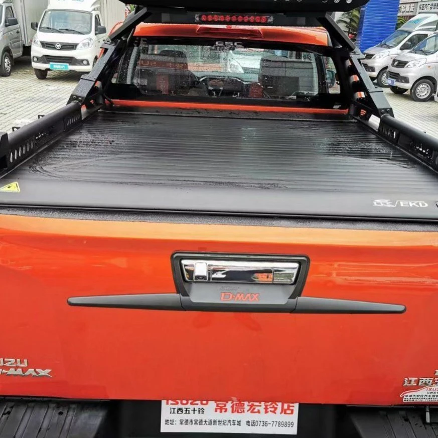 Hohe Zuverlässigkeit Aluminium-Legierung Pickup Truck 4X4 Einziehbare Roll-up Hardbett / Soft-Bett Abdeckung Tonneau Cover für GWM