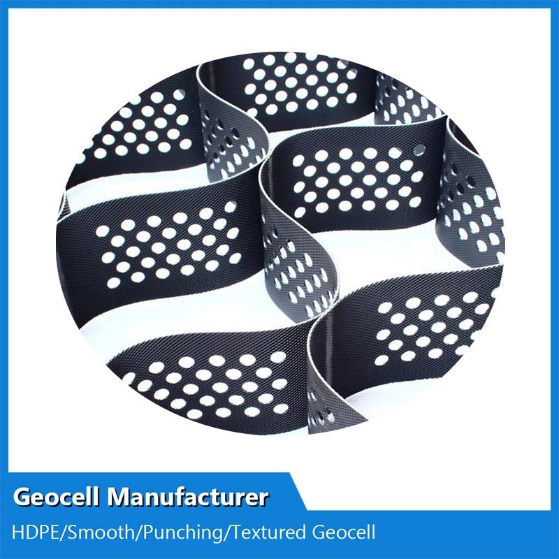 China Geocell Manufacturer HDPE/PP/PCA/Smooth/Punching/Perforated Textured/Honeycomb/Geoweb/Gravel Grid/Gravel Stabilizer Geocell Manufacturer