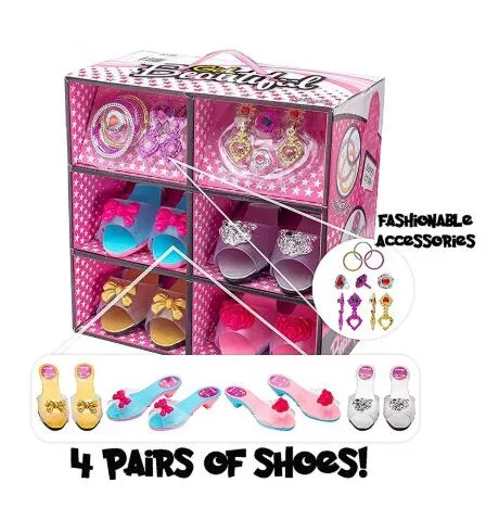 Niñas vestir Shoes Role Play Collection