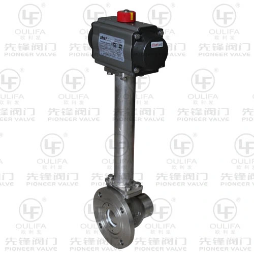 Stem Extension Ball Valve for Bottom Discharge