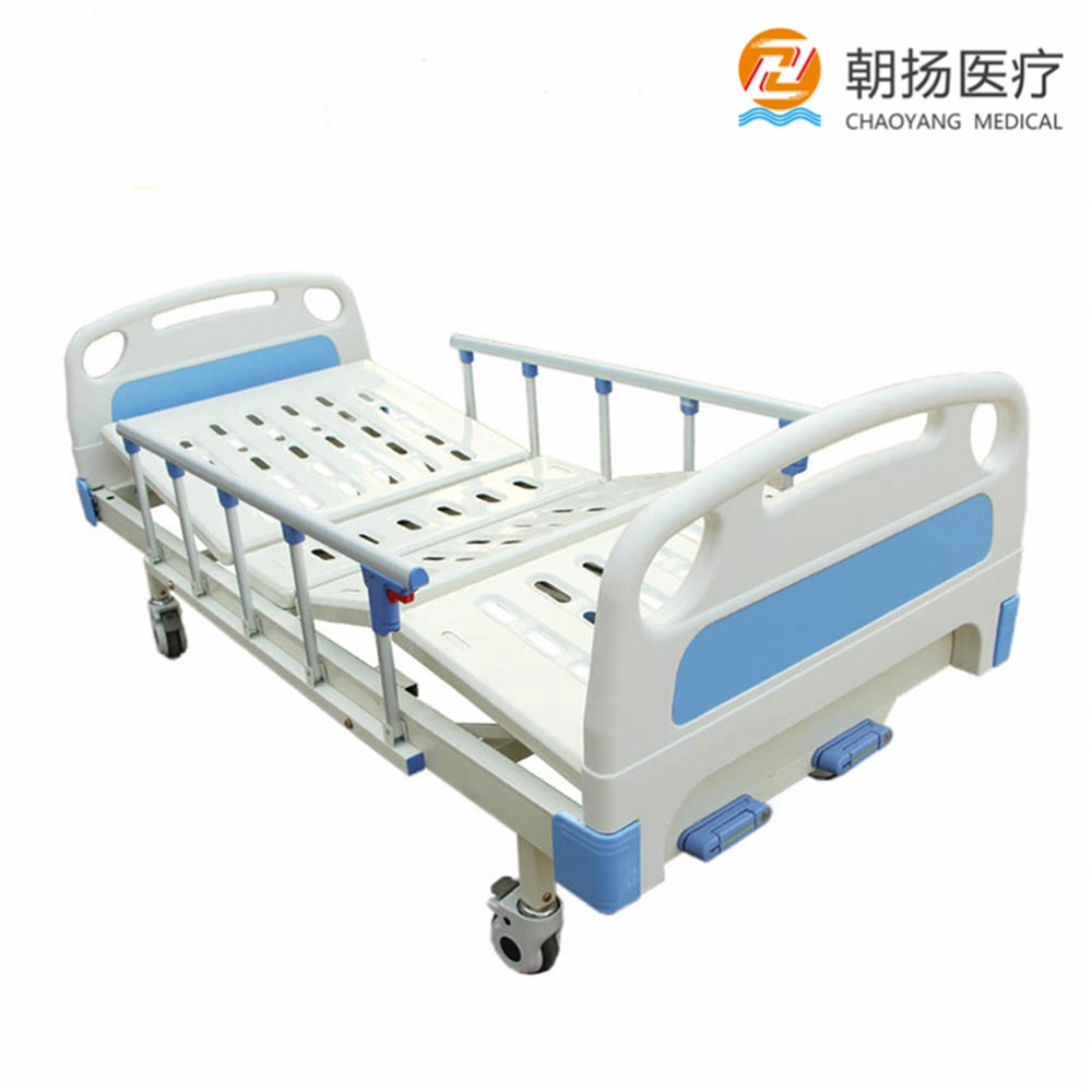 Factory Price Medical Operating Two Crank Manual Hospital Bed