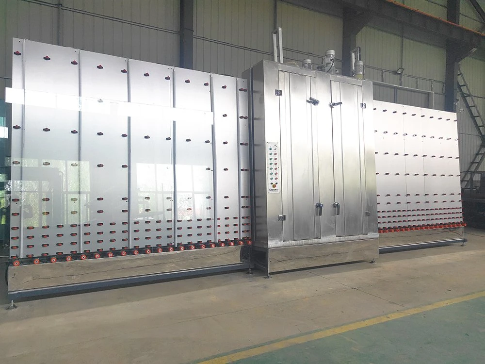 Building Glass Processing Machine Vertical Glass Cleaning and Washing Machine