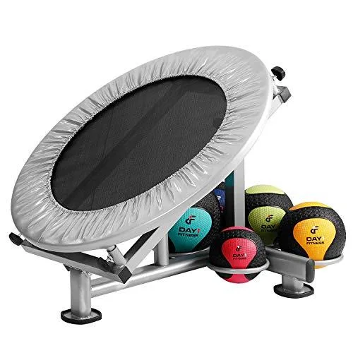 Gymnastic Fitness Equipment Adjustable Portable Medicine Ball Rebounder Trampoline