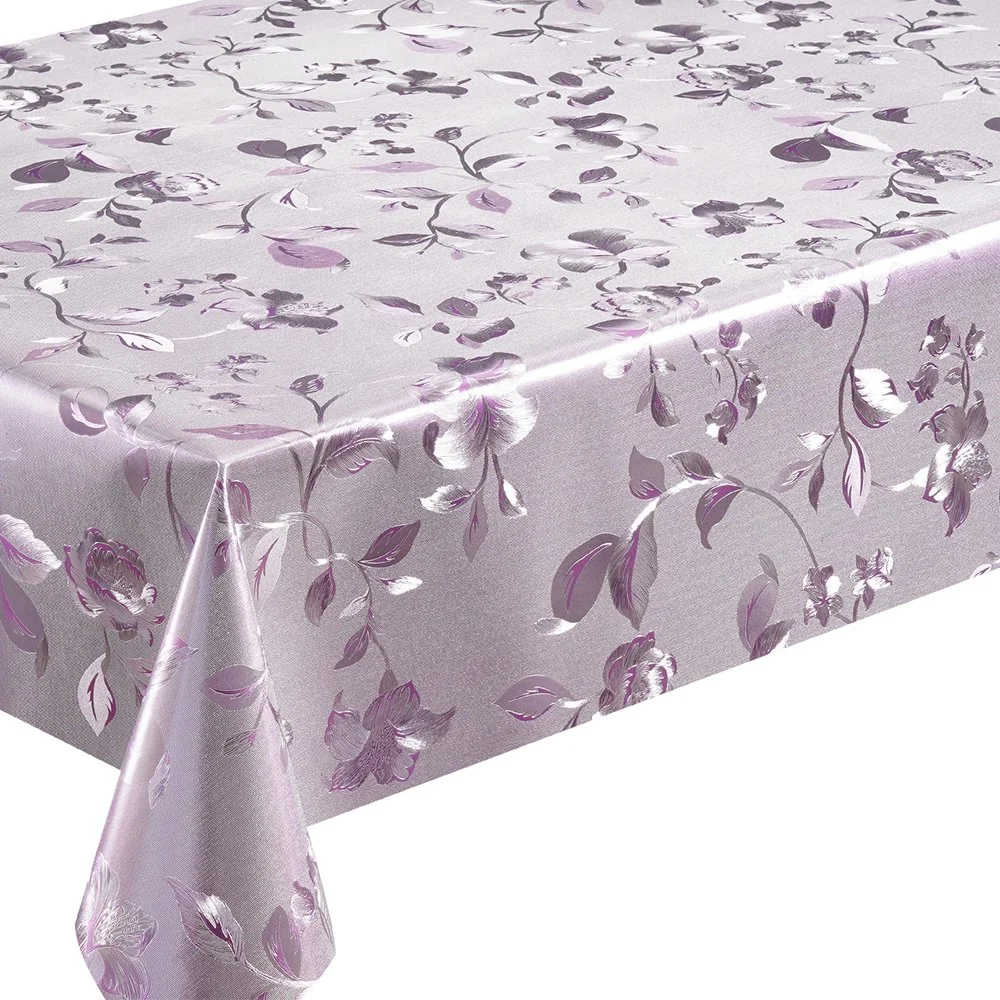 Polyester Oilproof Waterproof Retangle PVC Independent PVC Table Cover