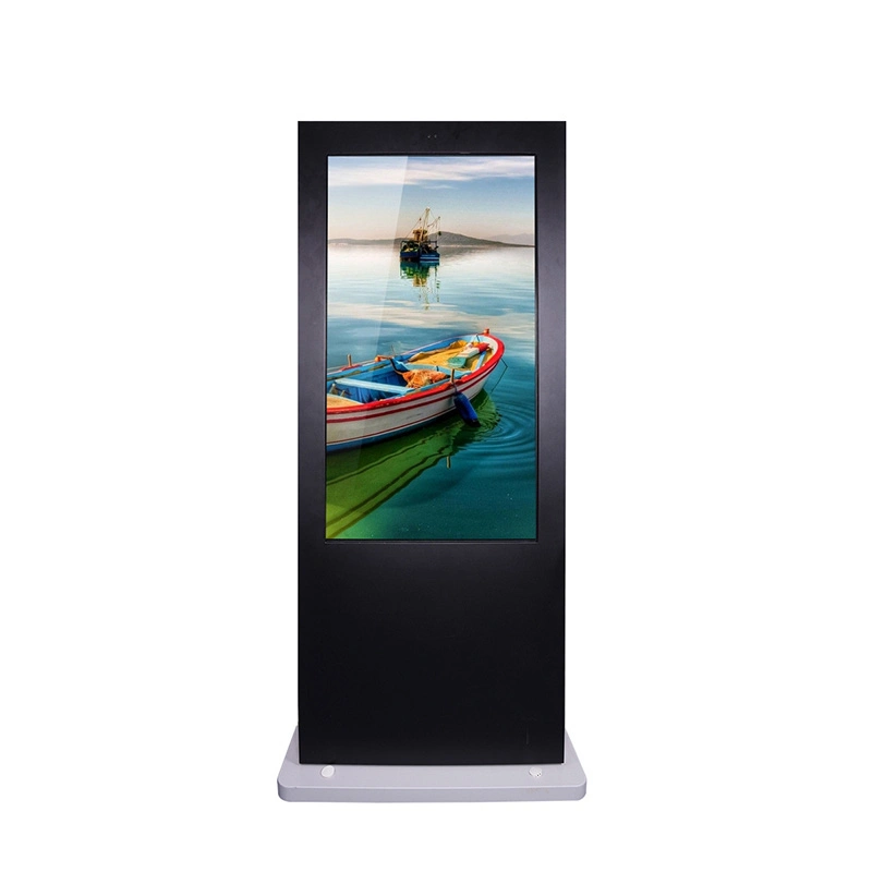 Anuncio de tipo vertical exterior kiosco de señalización digital con pantalla LCD