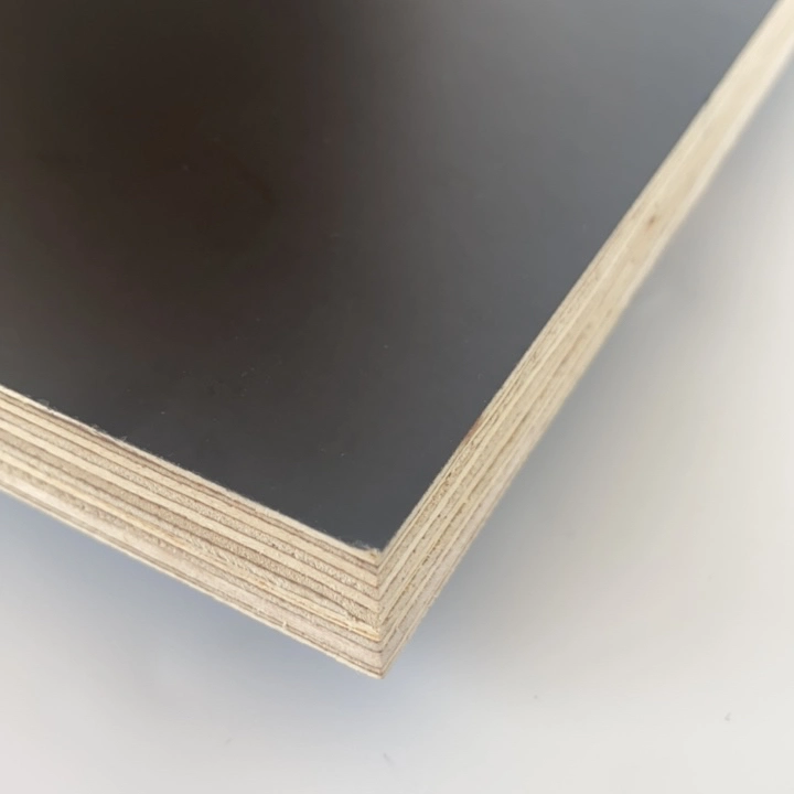 Black and Brown Waterproof Film Faced Shuttering Plywood Film Faced Plywood