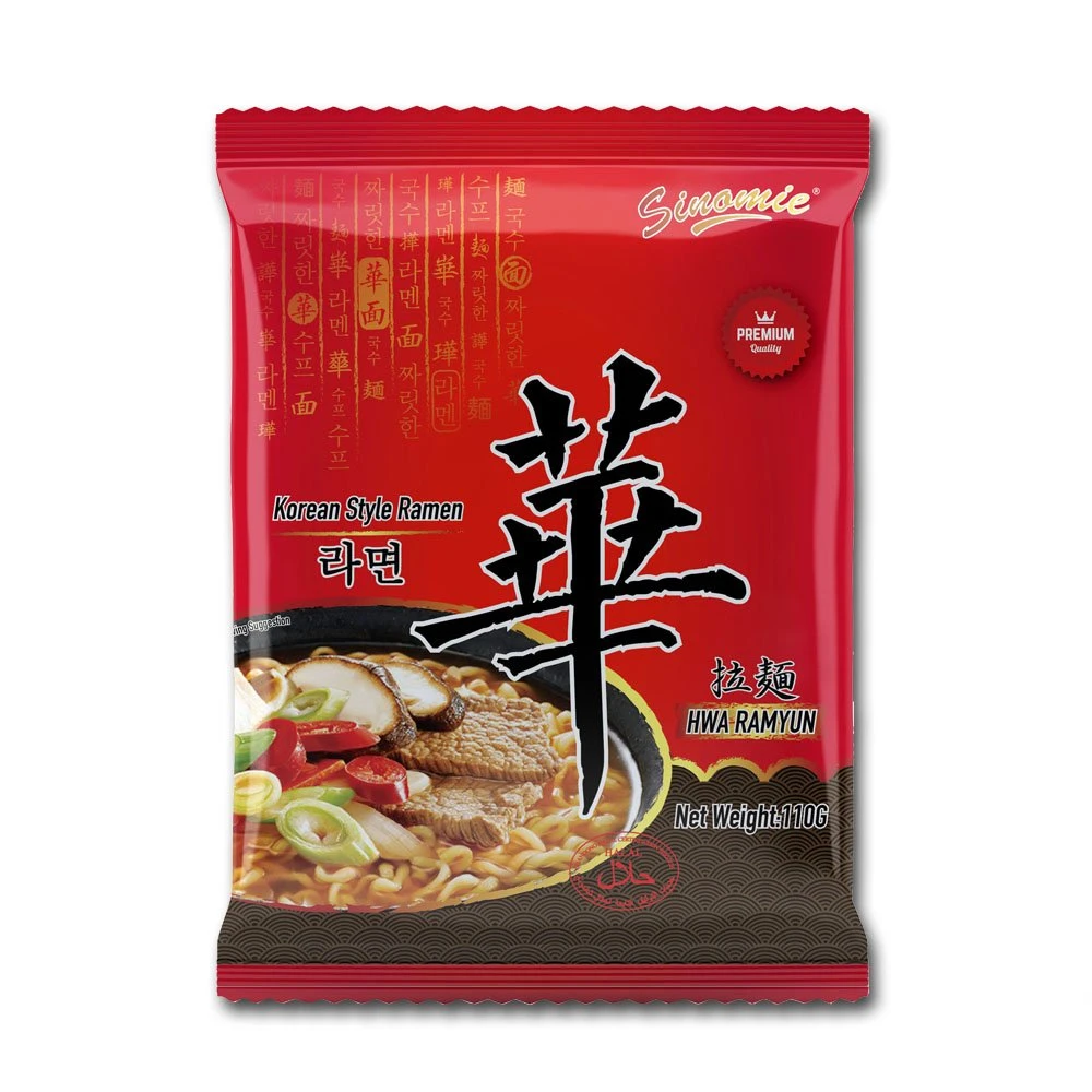 Hot Selling Halal coreano Spicy sabor alimentos 3 minutos Mushroom Sabor de carne Shin Ramyun Ramen Bowl noodles