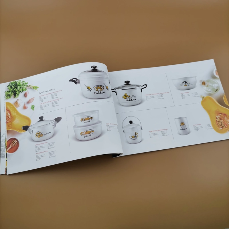 Full Color Product Catalog Printing Perfect Bound