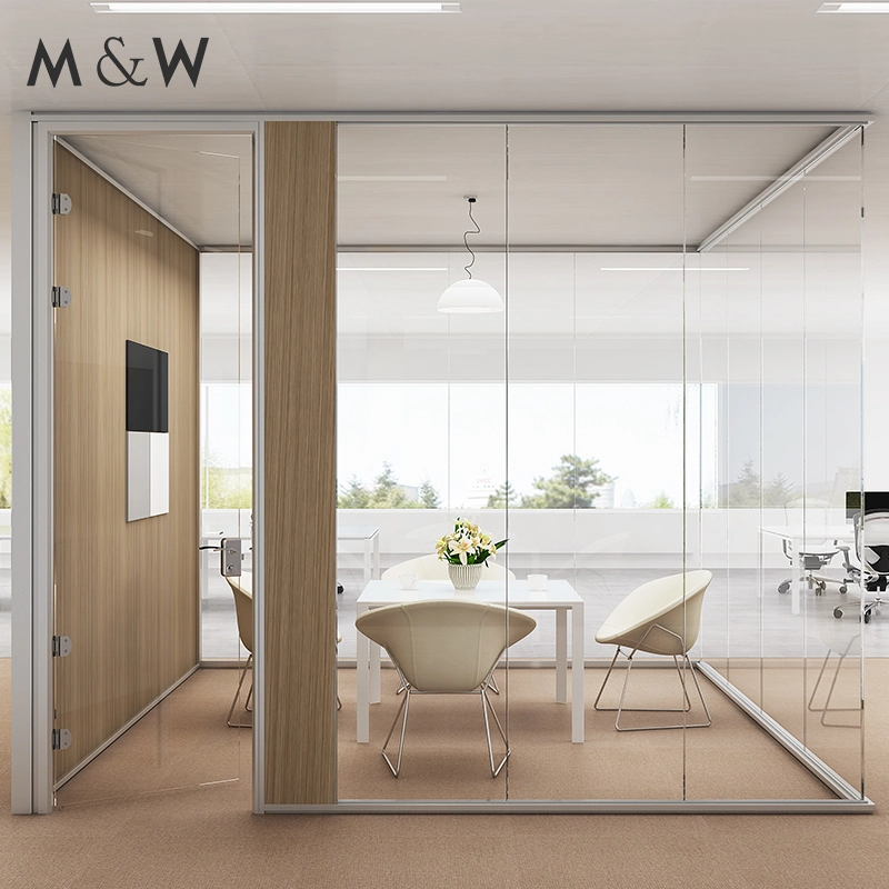 New Arrival Room Partition Offical Wall Design Glass Aluminium Frame Office Furniture