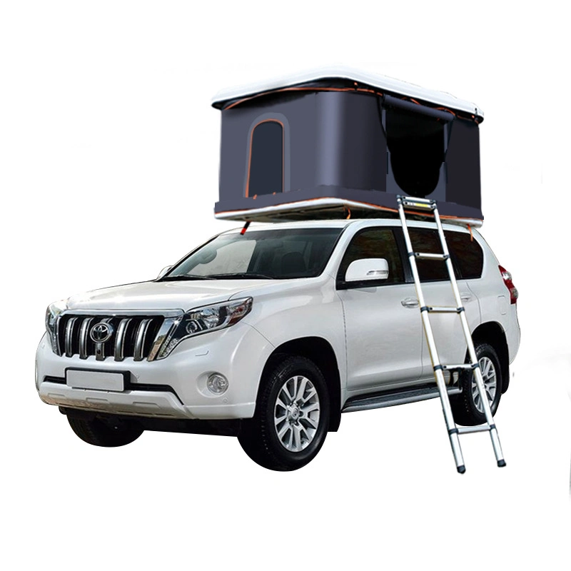 Cube d'auvent gonflable pliant sur le toit Camping Pop-Top camion voiture Tente supérieure de toit d'événement avec échelle automatique à coque rigide