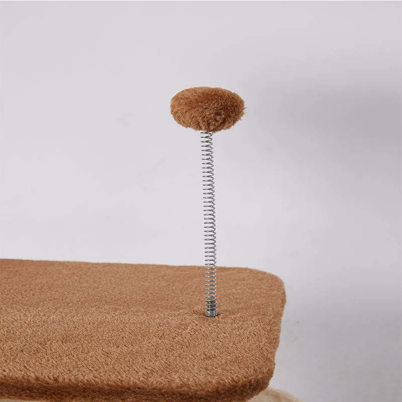 Muebles de estilo madera de la casa de gato Sisal Cat Escalada torre gato Árbol