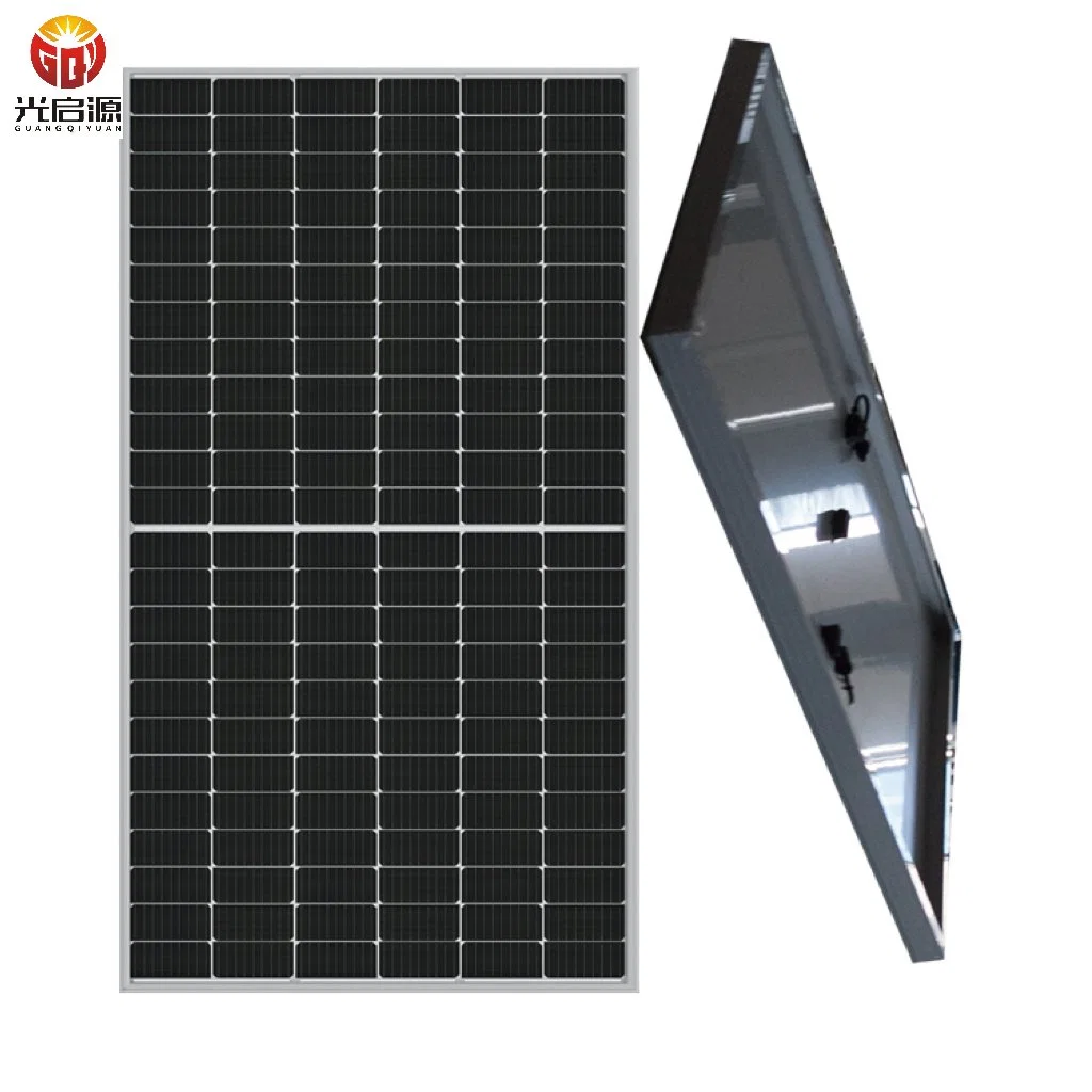 Paneles de módulo Solar Monocromo de 450wsolar paneles de Media celda Industrial