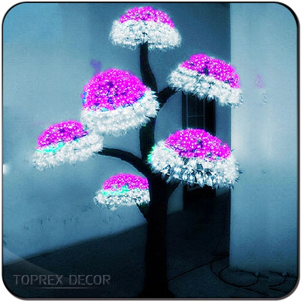 Wholesale/Supplier Promotion Christmas Mushroom Trees Outdoor IP65 High Brightness Artificial Plants with LED Lights