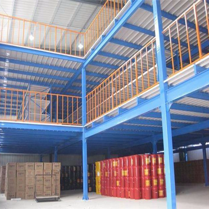 Warehouse Mezzanine Floor Racking System of Steel Frame/Book Shelf