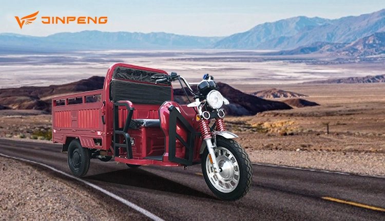 Jinpeng Ql New Design EEC Certificate European Market Electric Three Wheel Motorcycle Tricycle for Cargo Delivery