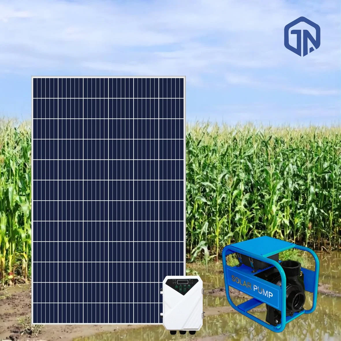 Factory Supply Surface Water Solar Pump Solar Water Pump Set