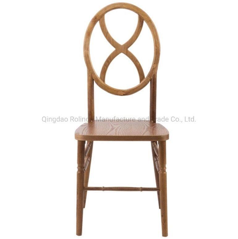 Antique Rustic Hand Carved Cheap Chair Round Back X Helix Cross Chair Living Solid Wood Crossback Dining Chairs Side Chair
