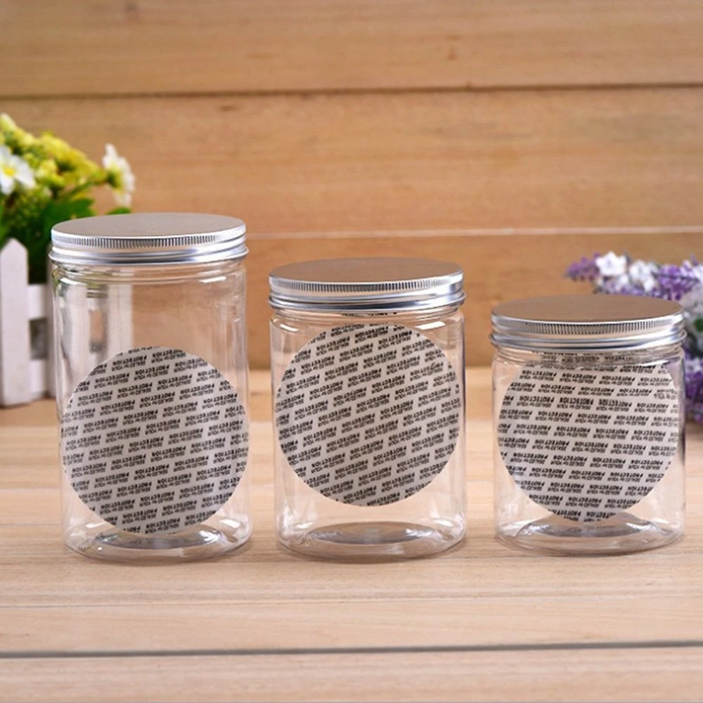 Food Grade Pet Plastic Mason Jar Plastic Storage Box for Candy/Salads/Flower/Tea