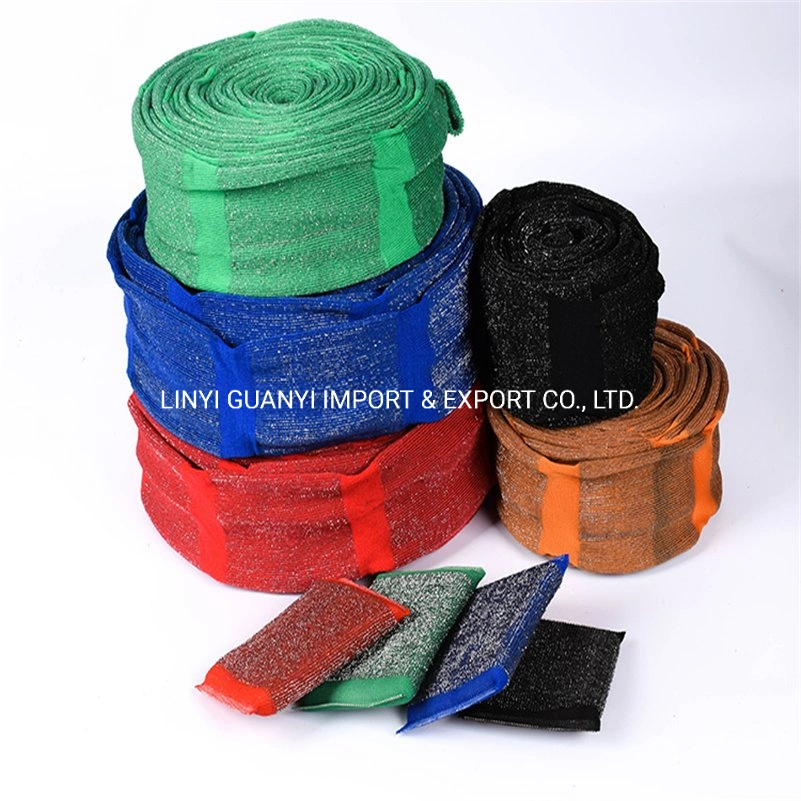 Stainless Steel Wire Sponge Scouring Pad Scrubber Material Cloth Roll