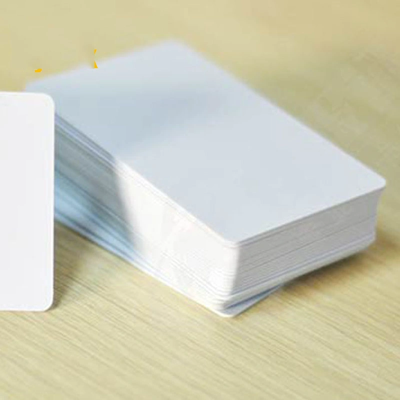 Factory Supply Cheap Cost White Card 1K 13.56MHz PVC RFID NFC Smart Card