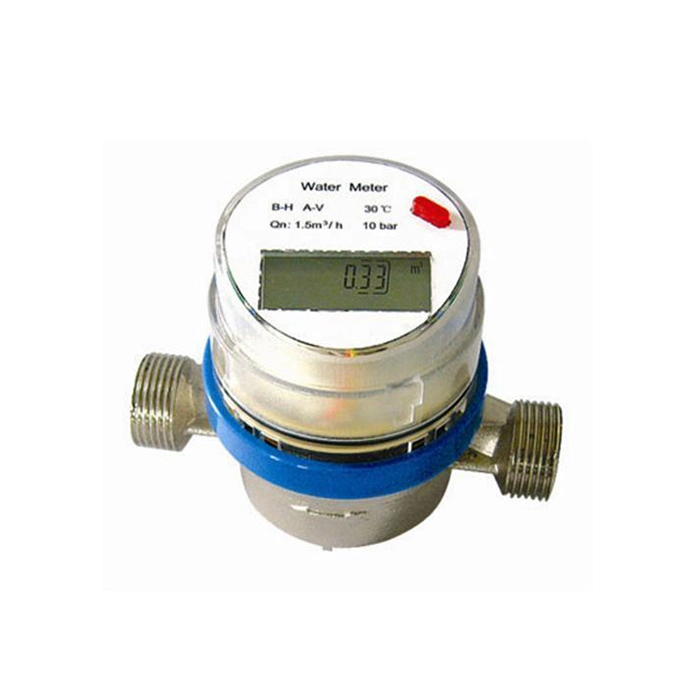 Single-Jet Vane Wheel Dry Type Water Meter with Rotary Register