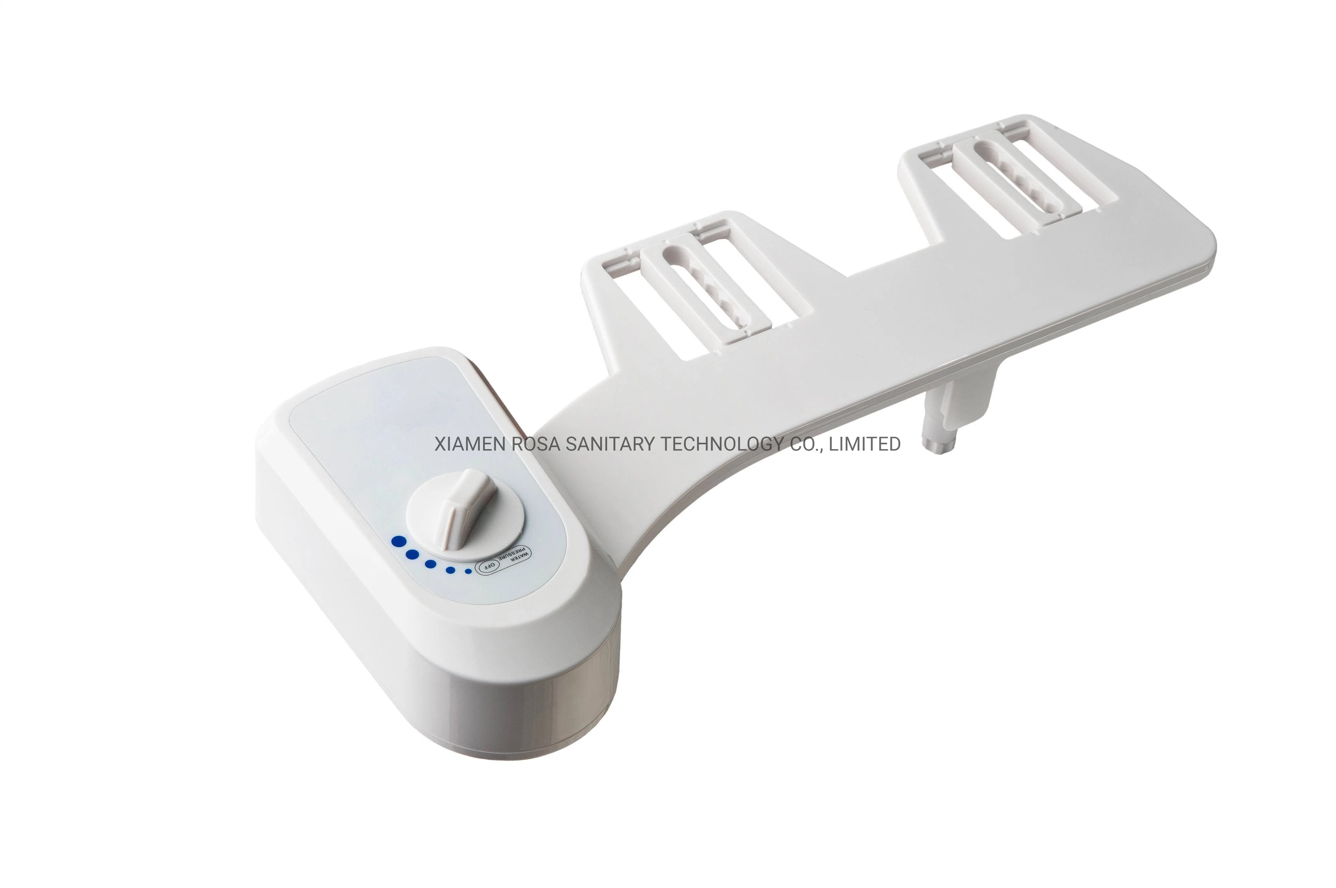 Non-Electric Fresh Water Bidet Toilet Seat Attachment with Self Cleaning Nozzle, Dual Nozzle & Adjustable Water Pressure