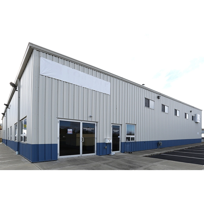 Prefabricated Steel Structure Workshop Industrial Steel Design Warehouse Shed