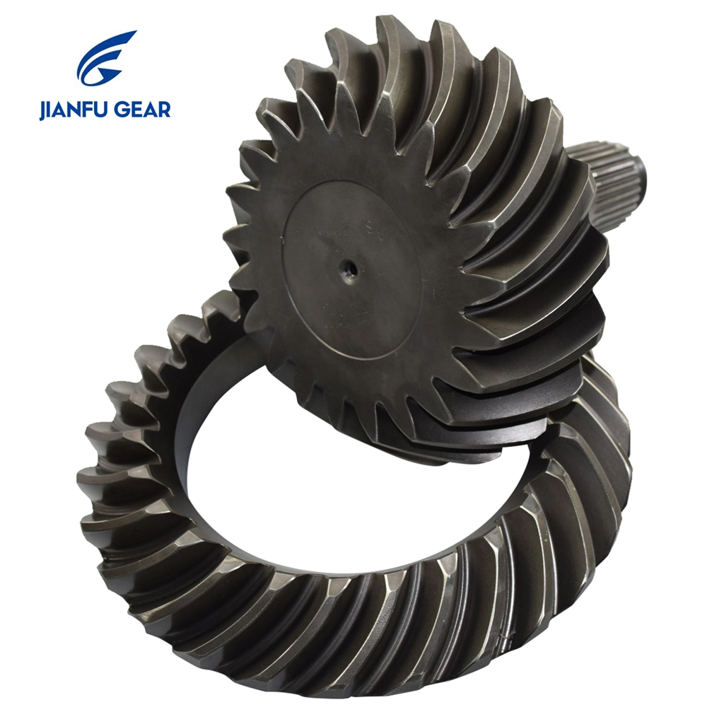 Custom Heavy Duty Engineering Vehicle Hard Bevel Gear Bevel Gear Helical Gear