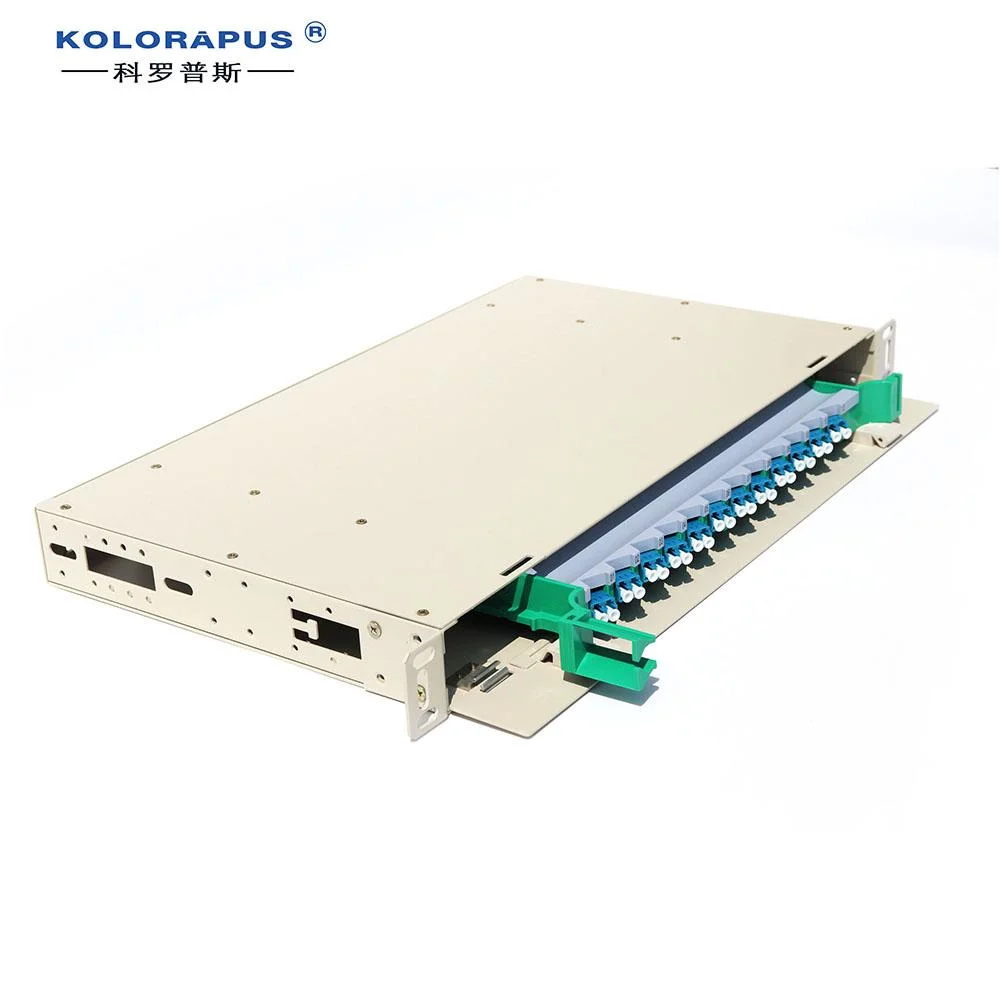 12-Port LC Fiber Optic Distribution Box Double LC-24 Core