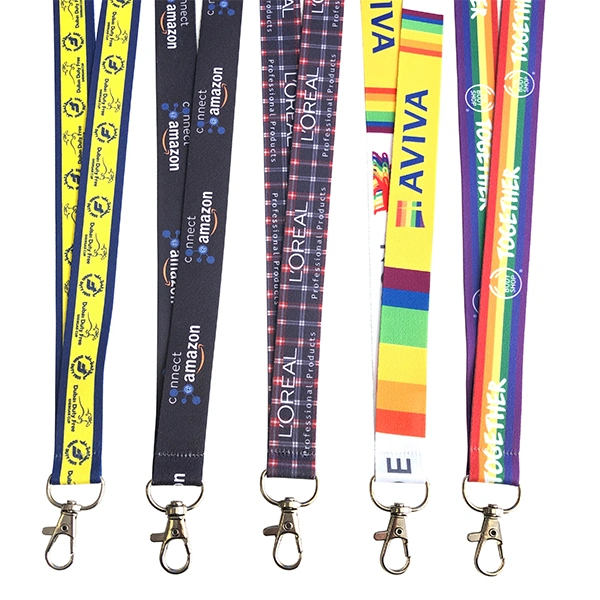 Full Colors Dye Sublimation Printed Lanyards