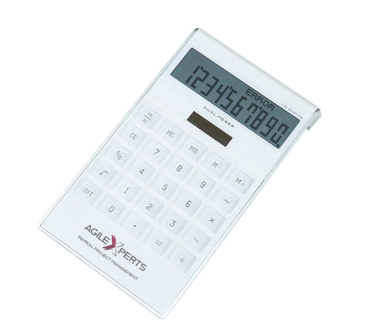 Marcas Personalizadas Calculadora de secretária para a promoção