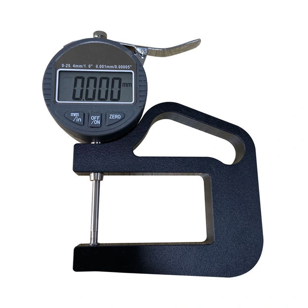 Customized 0-25.4mm/0-1&prime; &prime; Digital Thickness Gauge with 0.001mm/0.00005&prime; &prime; Resolution