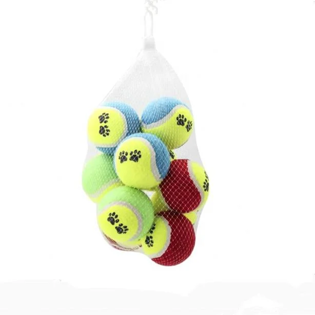 Tennis Balls for Dogs Funny Squeaky Dog Toys Chew Toys for Exercise and Training