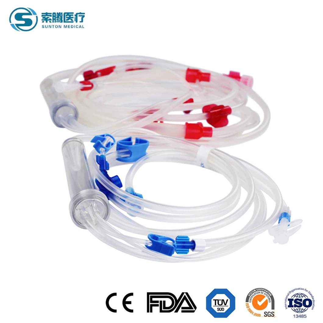 Sunton Medical Consumable Dialysis Hemodialysis Blood Tubing Set Suppliers Quality Hemodialysis Blood Lines Surgical Grade China Bloodline for Hemodialysis
