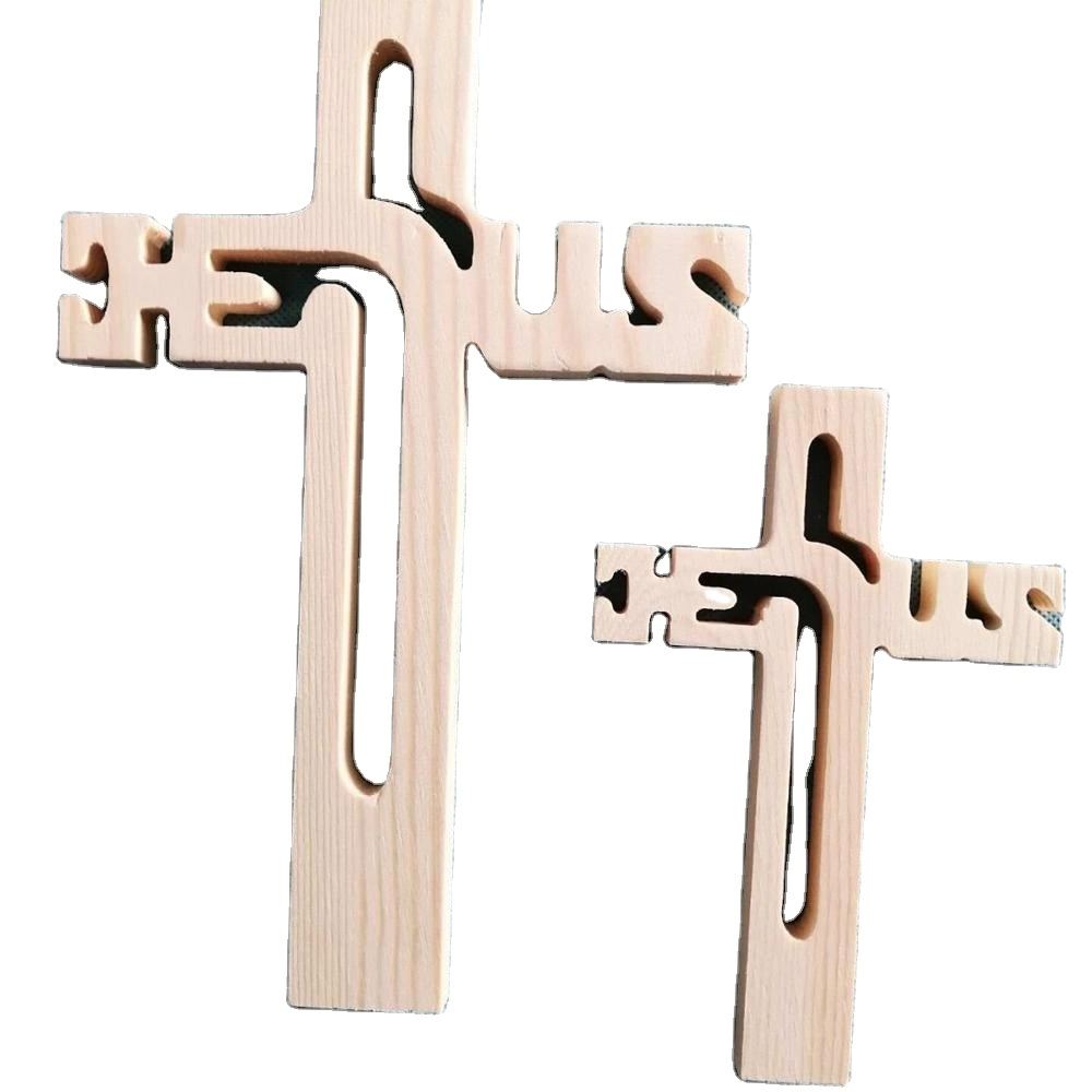 Carved Wooden Cross Wood Religious Christian Crosses